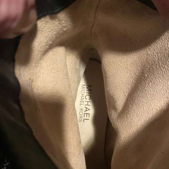 MICHAEL KORS Black Fringe Ankle Booties NWOT - Picture 8 of 15